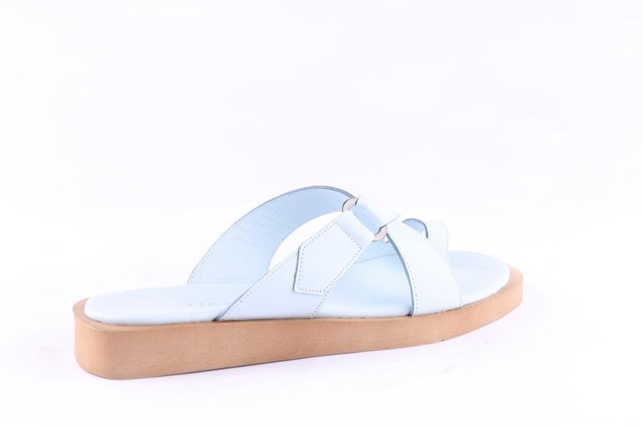 D.moro Shoes Women Leather Sandals For Summer: 061 Baby Blue (Wholesale)