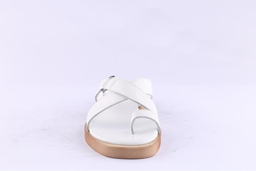 D.moro Shoes Women Leather Sandals For Summer: 061 White (Wholesale)