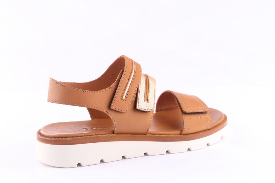 D.moro Shoes Women Leather Sandals For Summer: 062 Tan (Wholesale)