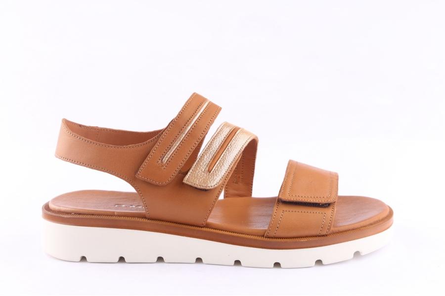 d.moro shoes Women Leather Sandals for Summer: 062 Tan (Wholesale)