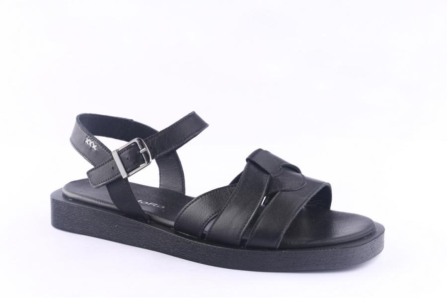 D.moro Shoes Women Leather Sandals For Summer: 065 Black (Wholesale)