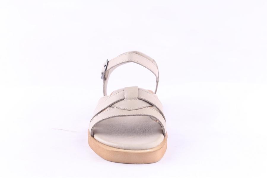 D.moro Shoes Women Leather Sandals For Summer: 065 Silver Grey (Wholesale)