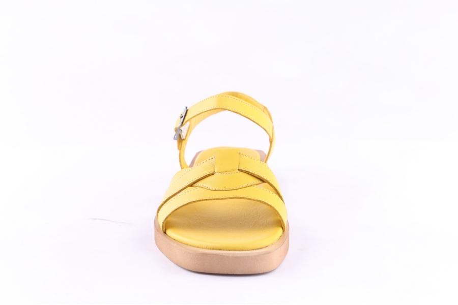 D.moro Shoes Women Leather Sandals For Summer: 065 Yellow (Wholesale)
