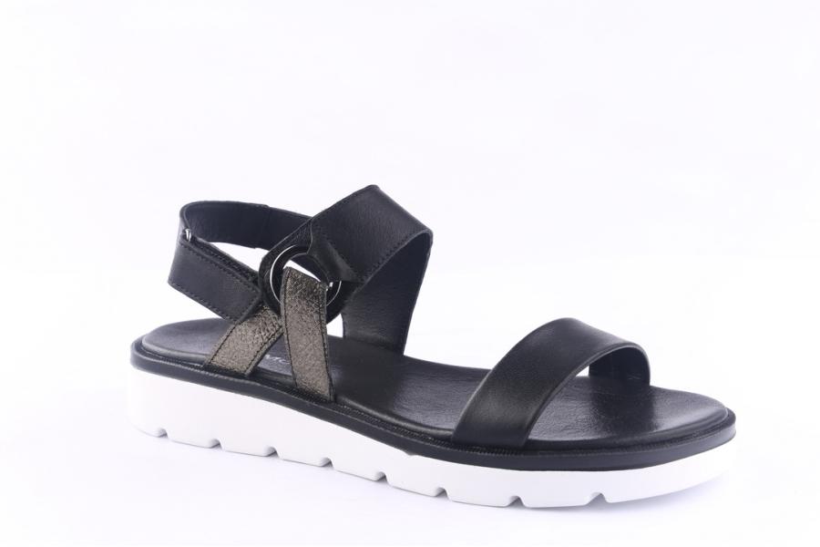 D.moro Shoes Women Leather Sandals For Summer: 071 Black (Wholesale)
