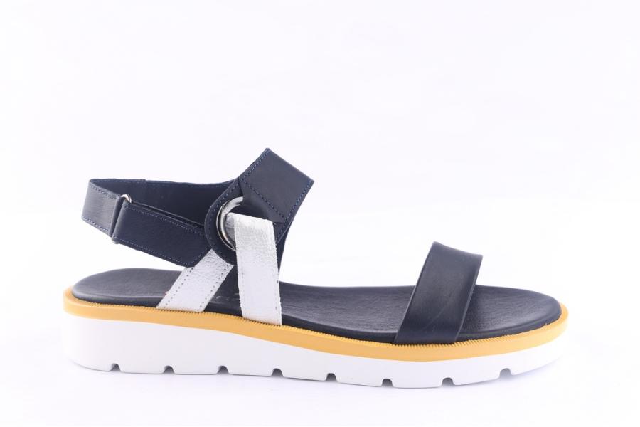 d.moro shoes Women Leather Sandals for Summer: 071 Navy Blue (Wholesale)