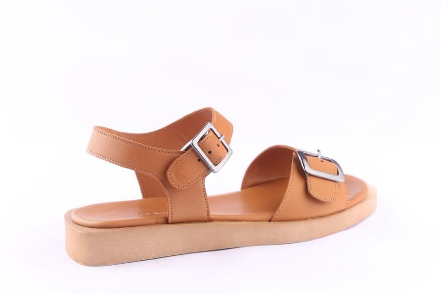 D.moro Shoes Women Leather Sandals For Summer: 072 Tan (Wholesale)