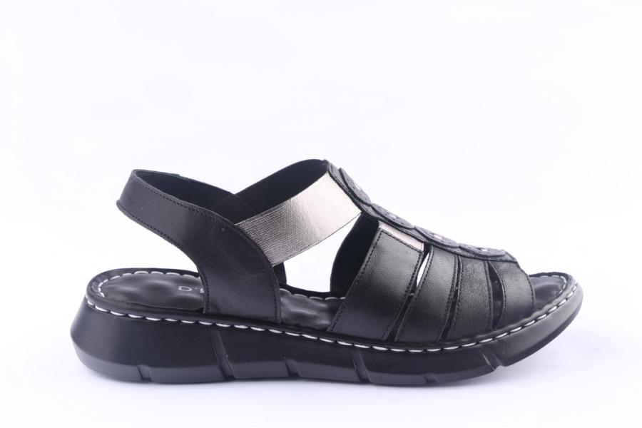 d.moro shoes Women Leather Sandals for Summer: 092 Black (Wholesale)