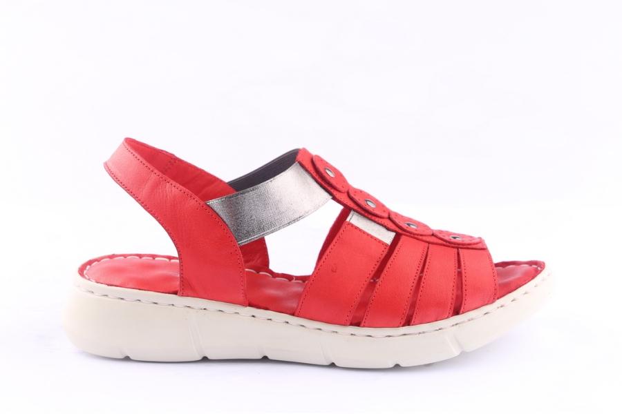 d.moro shoes Women Leather Sandals for Summer: 092 Red (Wholesale)