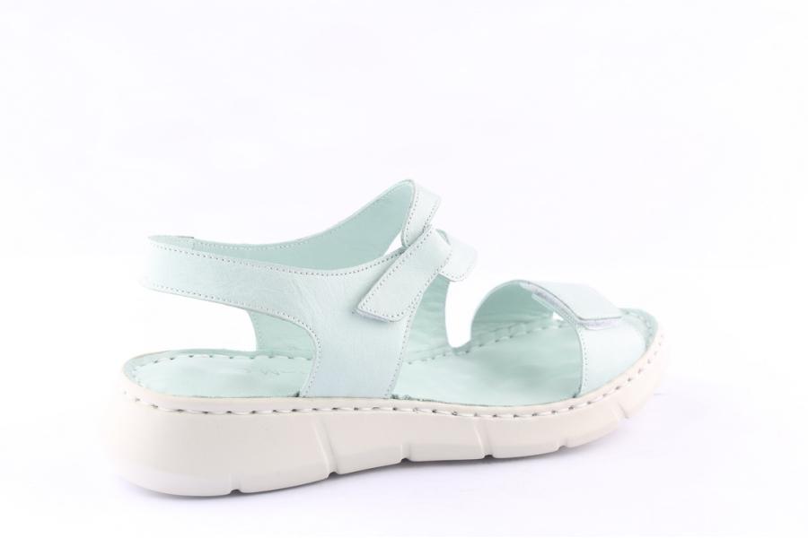 D.moro Shoes Women Leather Sandals For Summer: 093 Aqua Green (Wholesale)