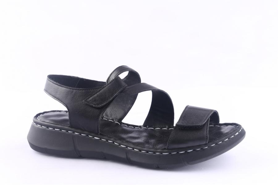 D.moro Shoes Women Leather Sandals For Summer: 093 Black (Wholesale)