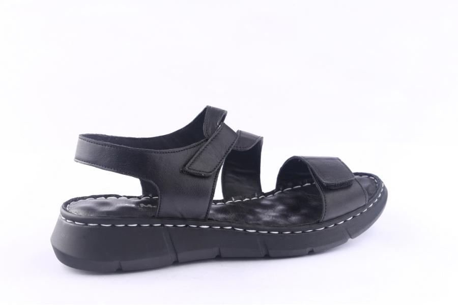 D.moro Shoes Women Leather Sandals For Summer: 093 Black (Wholesale)