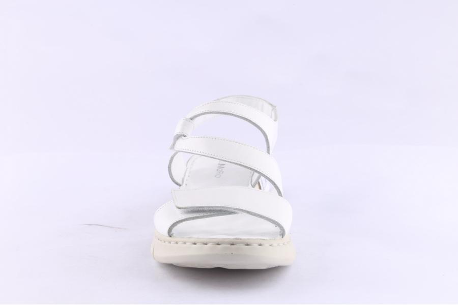 D.moro Shoes Women Leather Sandals For Summer: 093 White (Wholesale)