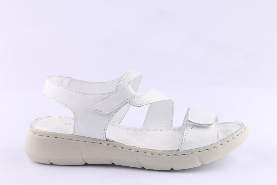 d.moro shoes Women Leather Sandals for Summer: 093 White (Wholesale)