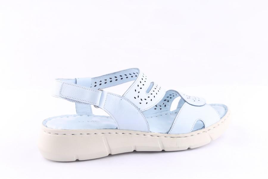 D.moro Shoes Women Leather Sandals For Summer: 094 Baby Blue (Wholesale)
