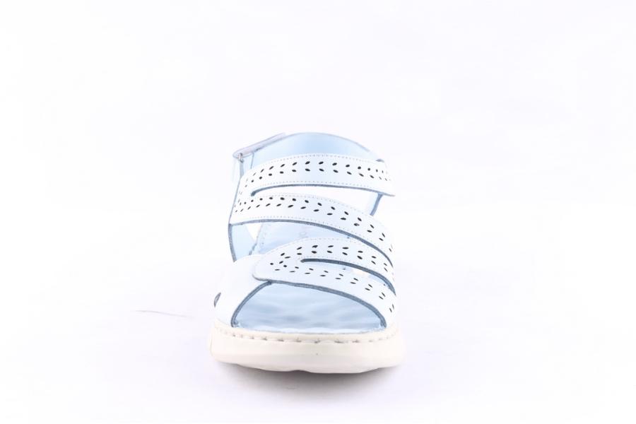 D.moro Shoes Women Leather Sandals For Summer: 094 Baby Blue (Wholesale)