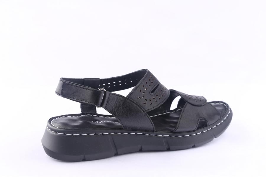 D.moro Shoes Women Leather Sandals For Summer: 094 Black (Wholesale)