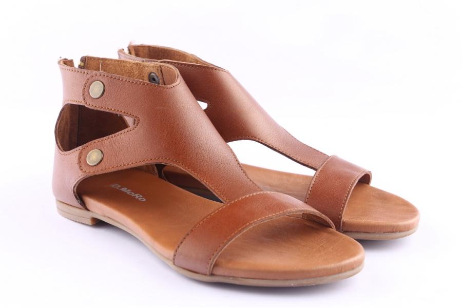 D.moro Shoes Women Leather Sandals For Summer: 1000 Tan (Wholesale)