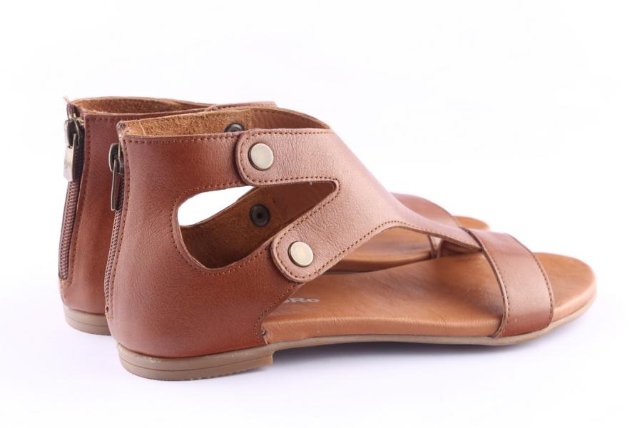 D.moro Shoes Women Leather Sandals For Summer: 1000 Tan (Wholesale)