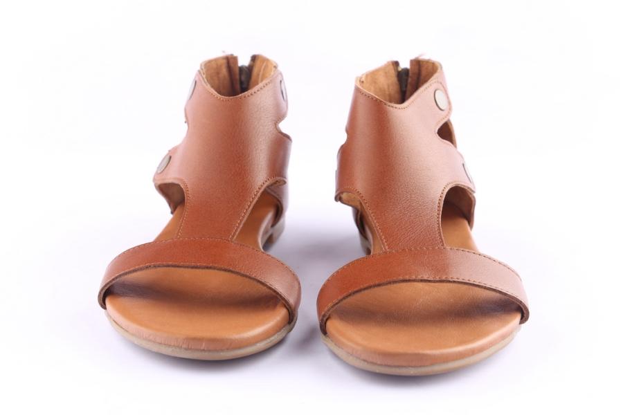 D.moro Shoes Women Leather Sandals For Summer: 1000 Tan (Wholesale)