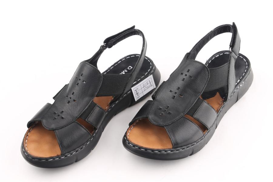 d.moro shoes Women Leather Sandals for summer: 108 Black Leather (Wholesale)