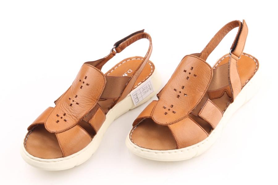 d.moro shoes Women Leather Sandals for summer: 108 Tan Leather (Wholesale)