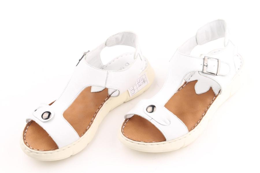 d.moro shoes Women Leather Sandals for summer: 112 White Leather (Wholesale) d.moro shoes Women Leather Sandals for summer: 112 White Leather (Wholesale)