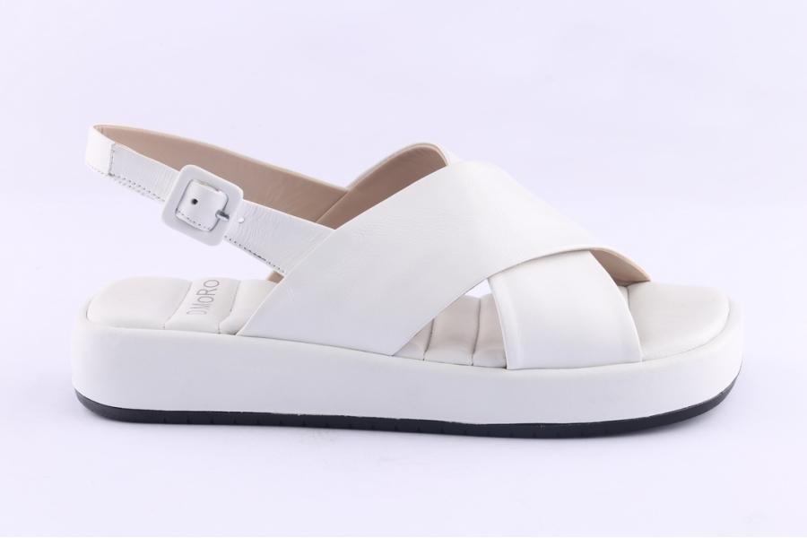d.moro shoes Women Leather Sandals for Summer: 12962 White (Wholesale)