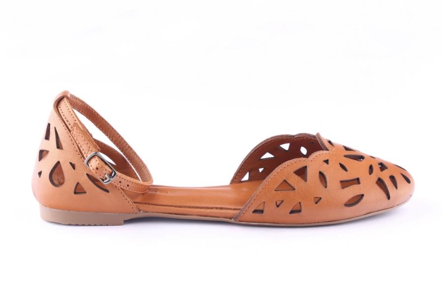 d.moro shoes Women Leather Sandals for Summer: 1551 Tan (Wholesale)
