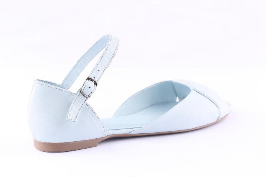 D.moro Shoes Women Leather Sandals For Summer: 1570 Ice Blue (Wholesale)
