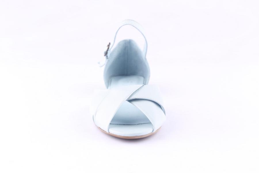 D.moro Shoes Women Leather Sandals For Summer: 1570 Ice Blue (Wholesale)