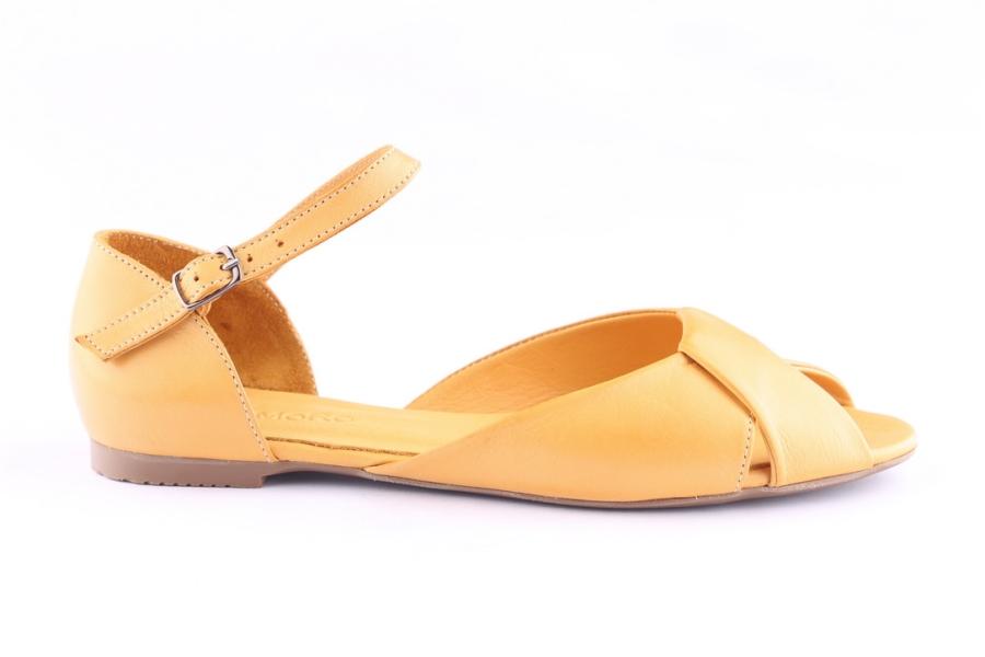 d.moro shoes Women Leather Sandals for Summer: 1570 Yellow (Wholesale)