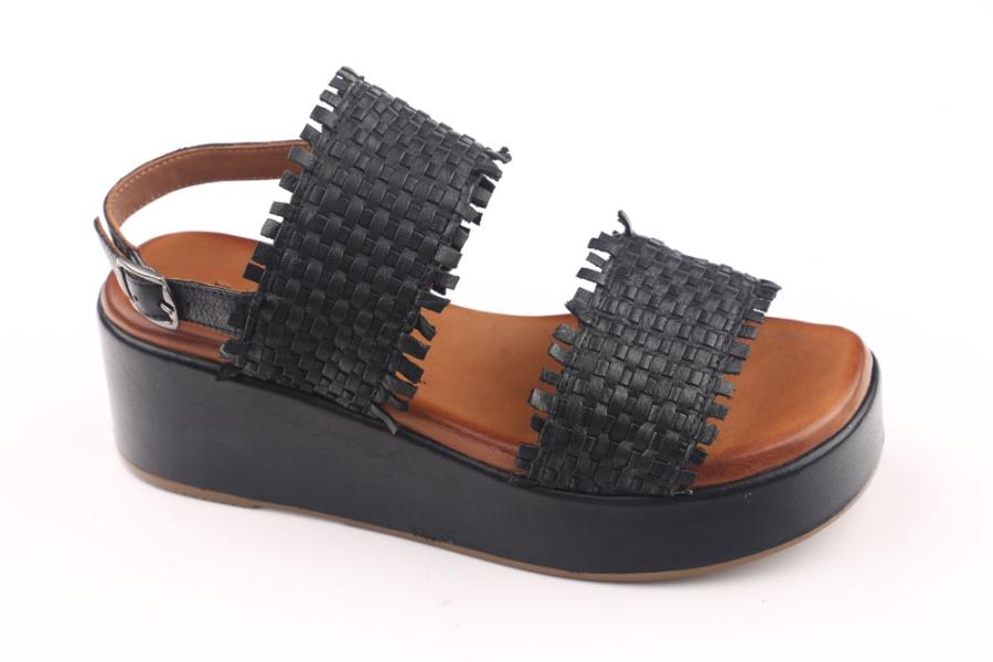 d.moro shoes Women Leather Sandals for summer: 201 Black Leather (Wholesale)