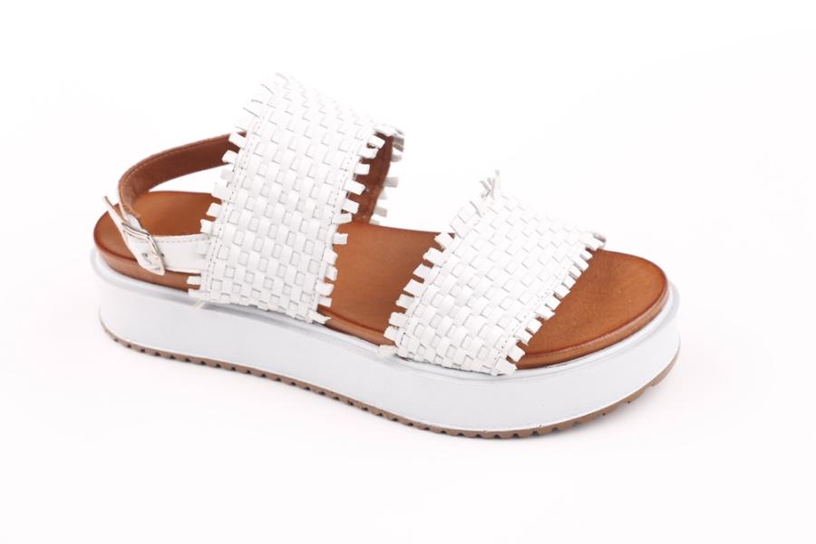 d.moro shoes Women Leather Sandals for summer: 201 White Leather (Wholesale)