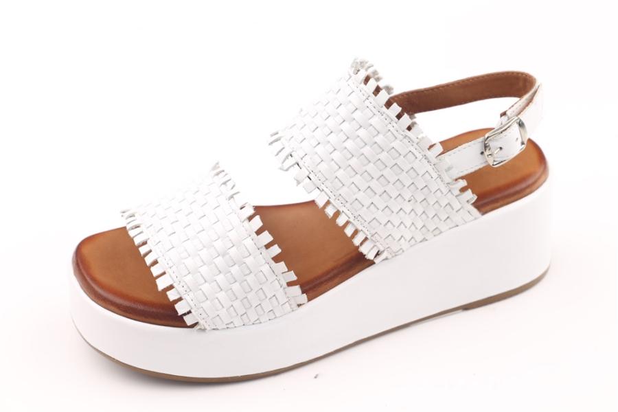 d.moro shoes Women Leather Sandals for summer: 201 White Leather (Wholesale)