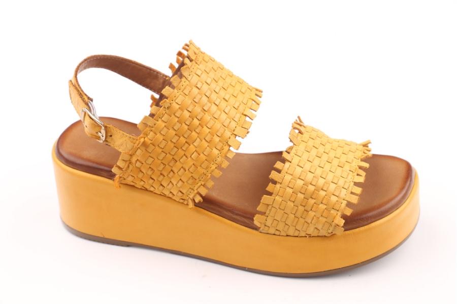 d.moro shoes Women Leather Sandals for summer: 201 Yellow Leather (Wholesale)