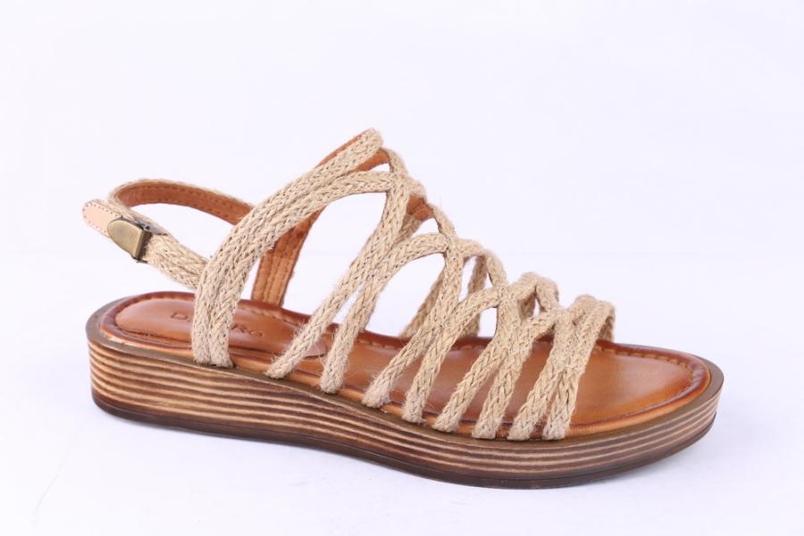 d.moro shoes Women Leather Sandals for summer: 2061-1010 Natural Leather (Wholesale)