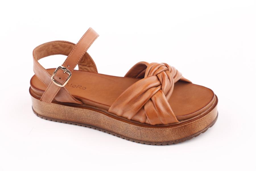 d.moro shoes Women Leather Sandals for summer: 211 Tan Leather (Wholesale)