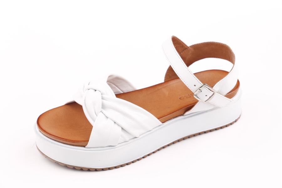 d.moro shoes Women Leather Sandals for summer: 211 White Leather (Wholesale)