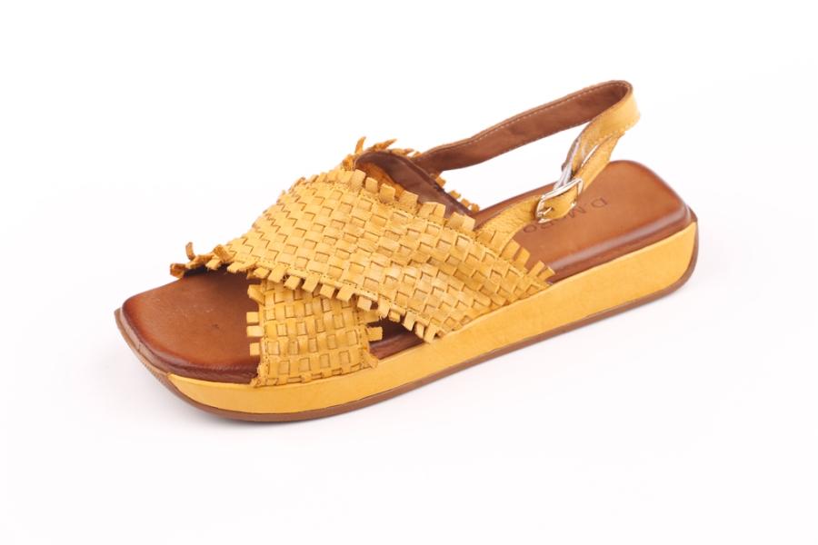 d.moro shoes Women Leather Sandals for summer: 212 Yellow Leather (Wholesale)