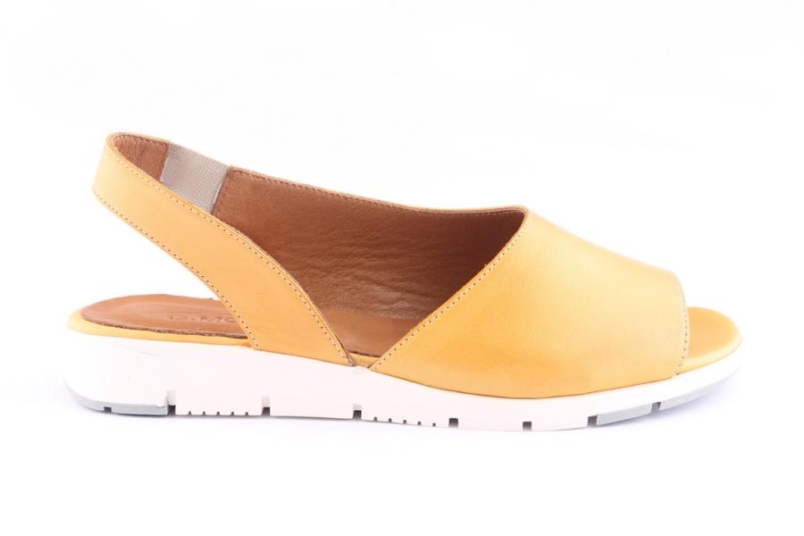 d.moro shoes Women Leather Sandals for Summer: 21300 Yellow (Wholesale)