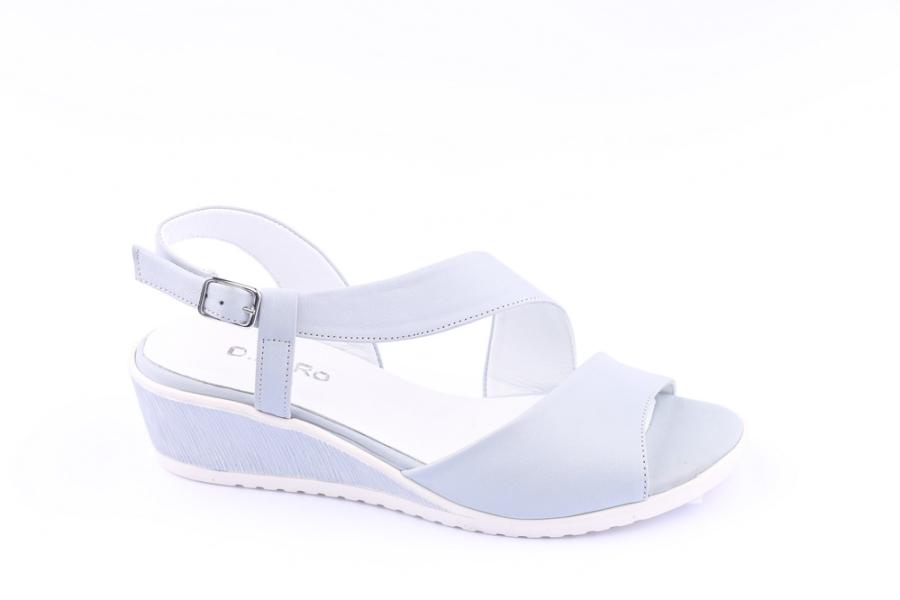 d.moro shoes Women Leather Sandals for summer: 21304 Light Blue Leather (Wholesale)