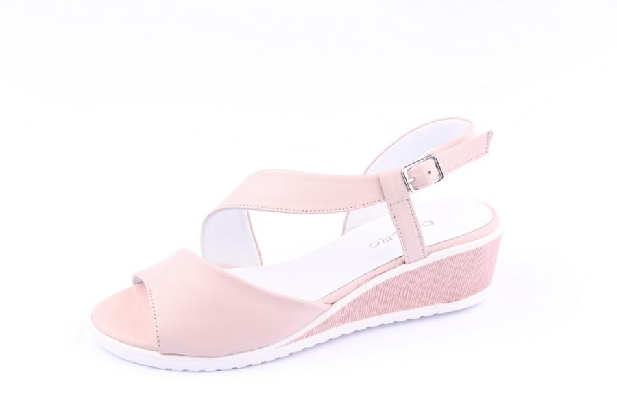 d.moro shoes Women Leather Sandals for summer: 21304 Powder Leather (Wholesale)