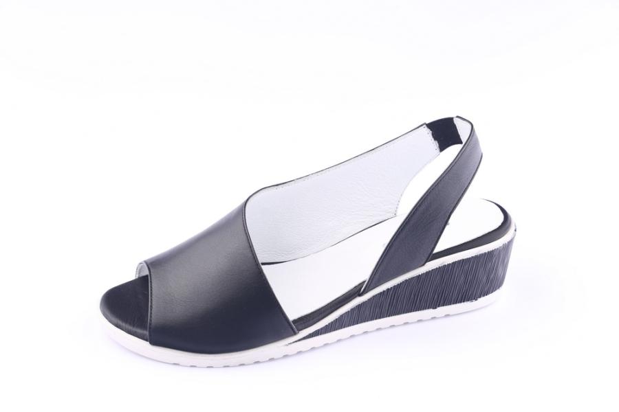 d.moro shoes Women Leather Sandals for summer: 21309 Black Leather (Wholesale)