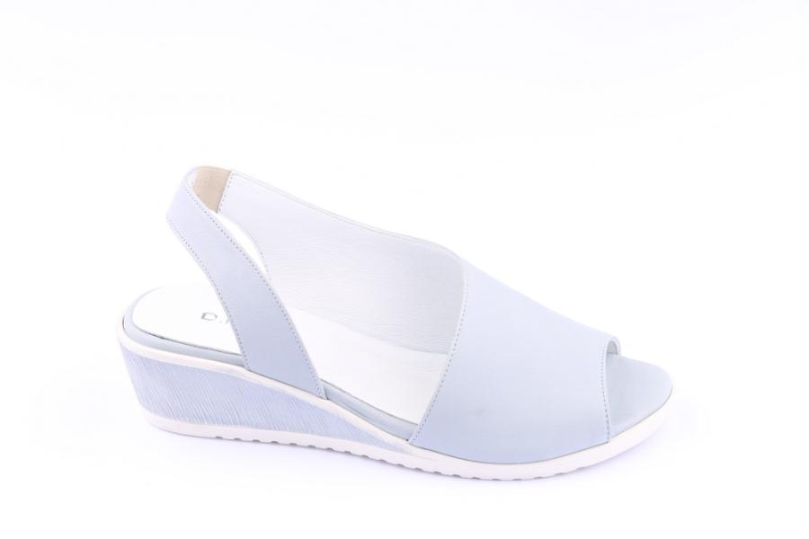 d.moro shoes Women Leather Sandals for summer: 21309 Light Blue Leather (Wholesale)