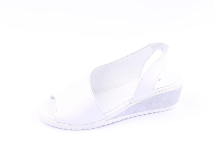 d.moro shoes Women Leather Sandals for summer: 21309 White Leather (Wholesale)