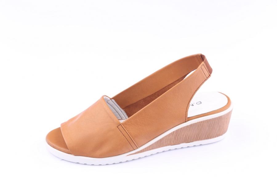 d.moro shoes Women Leather Sandals for summer: 21310 Tan Leather (Wholesale)