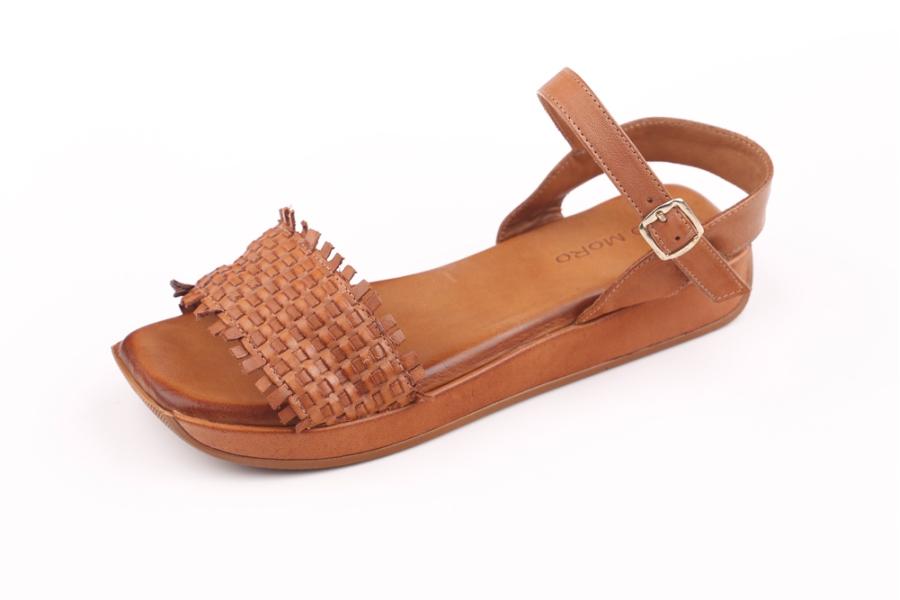 d.moro shoes Women Leather Sandals for summer: 216 Tan Leather (Wholesale)