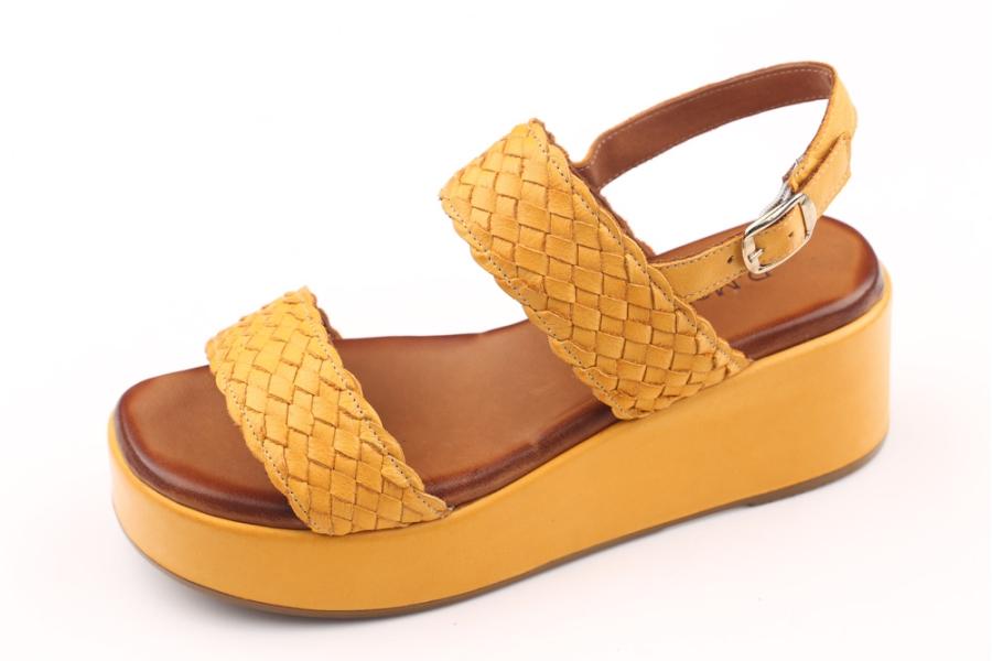 d.moro shoes Women Leather Sandals for summer: 222 Yellow Leather (Wholesale)