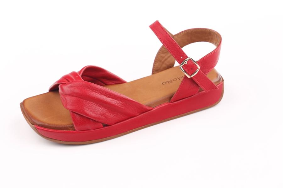 d.moro shoes Women Leather Sandals for summer: 223 Red Leather (Wholesale)