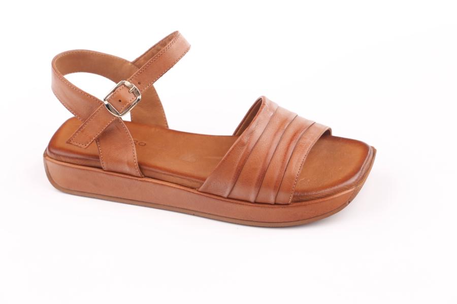 d.moro shoes Women Leather Sandals for summer: 224 Tan Leather (Wholesale)